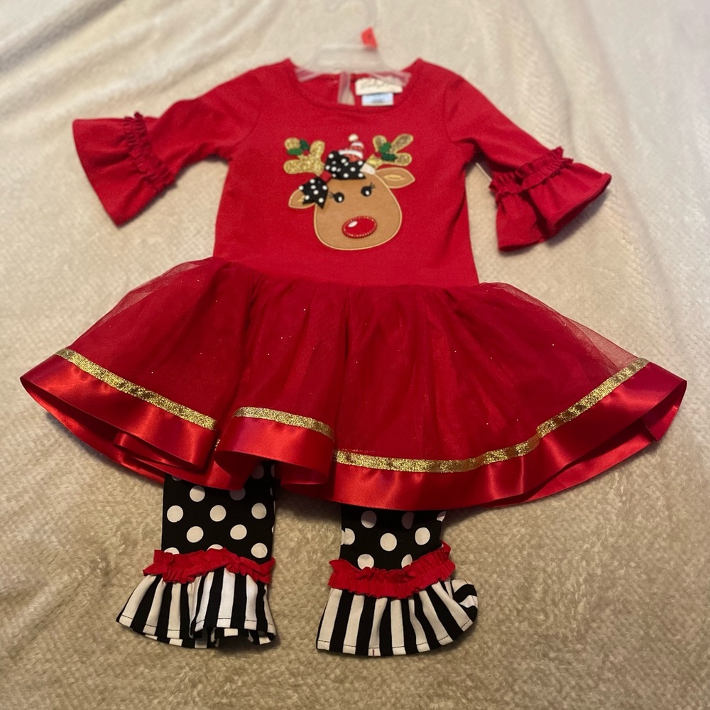 2 piece Christmas set 2T NWT